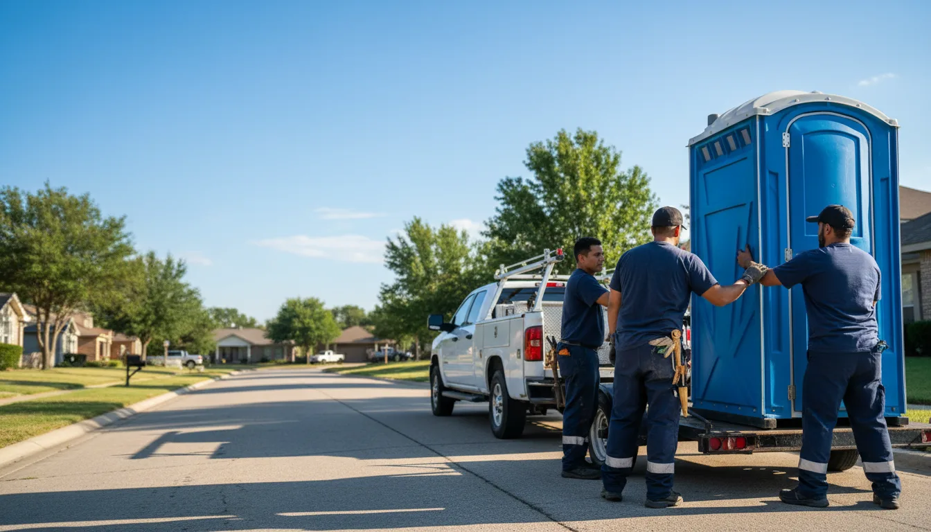 Portable Toilet Rental in Weston, MI near me